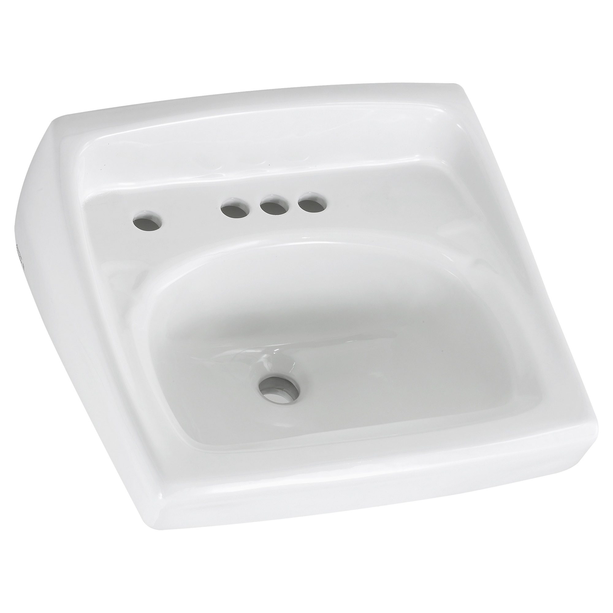 Lucerne™ Wall-Hung Sink With 4-Inch Centerset and Extra Left-Hand Hole